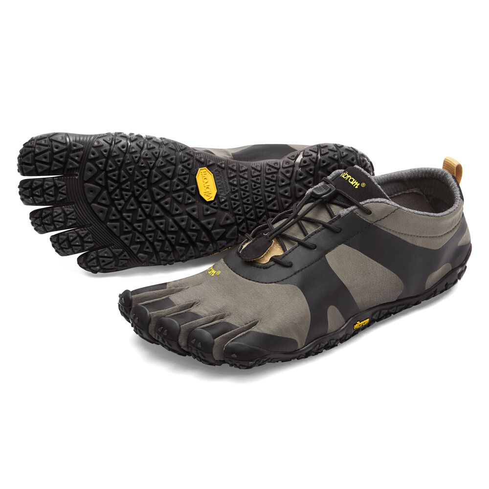 Vibram Fivefingers V-Alpha Erkek Spor Ayakkabı Gri/Siyah,YH5480716